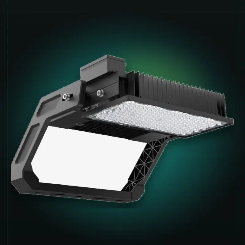 FluxoSport M22 — projecteur LED de stade premium, lentilles interchangeables