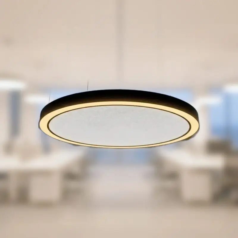 ACOUSLIGHT - Luminaire Acoustique Circulaire - luminaire LED professionnel Rexylum